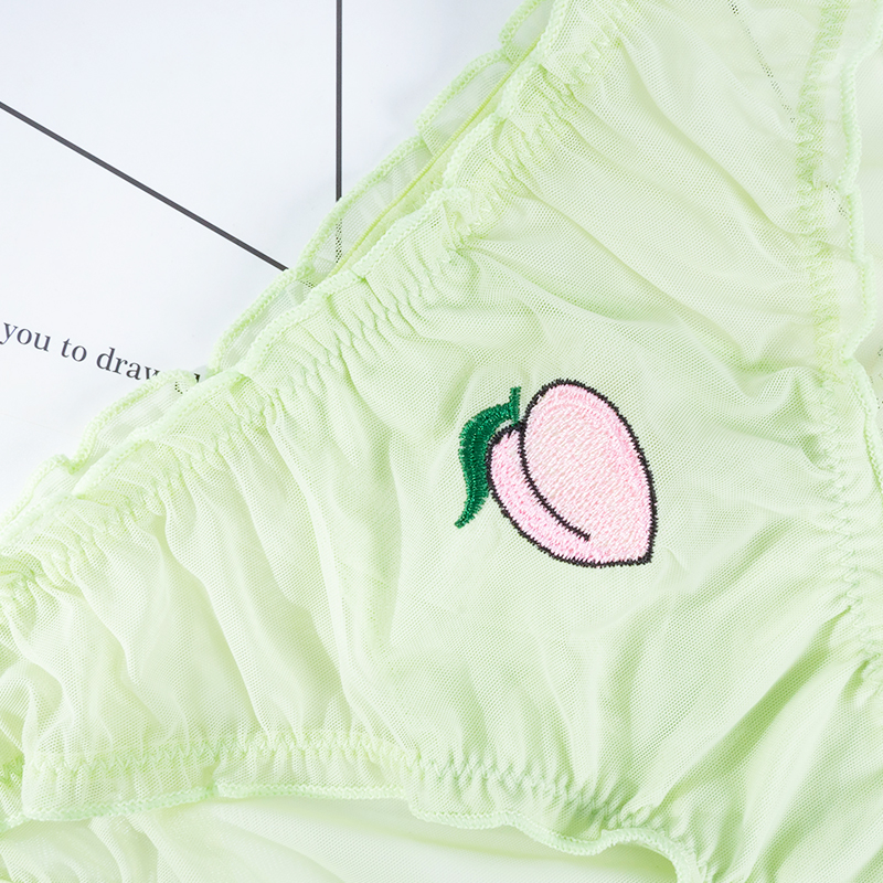 Quần lót lưng thấp phối ren quyến rũ size S-XL thời trang dành cho nữ