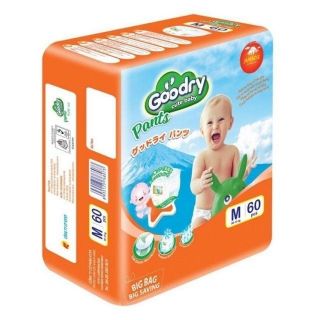 Tã Quần Goodry M60/L54/XL48/XXL44 Mẫu mới
