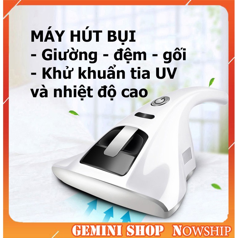 Máy hút bụi mịn lông chó mèo giường nệm chăn ga gối diệt khuẩn bằng tia UV và nhiệt độ cao MH-01