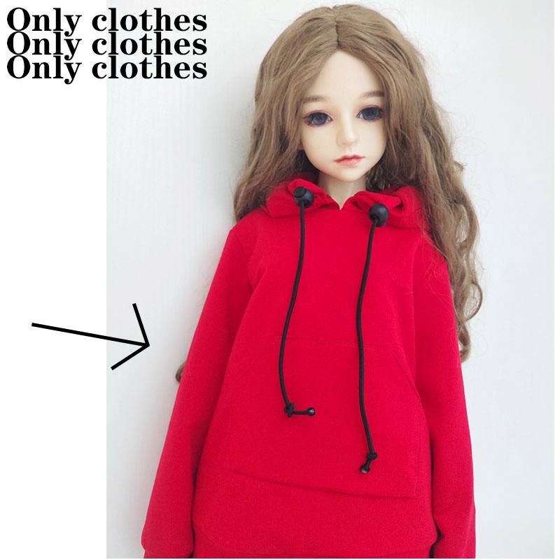 Áo Khoác Có Nón Cho Búp Bê Bjd 1/3 1/6