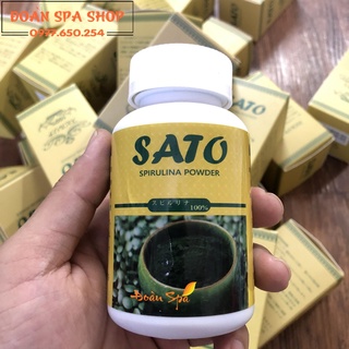 Tảo Xoắn Sato Dạng Bột Dành Cho Spa