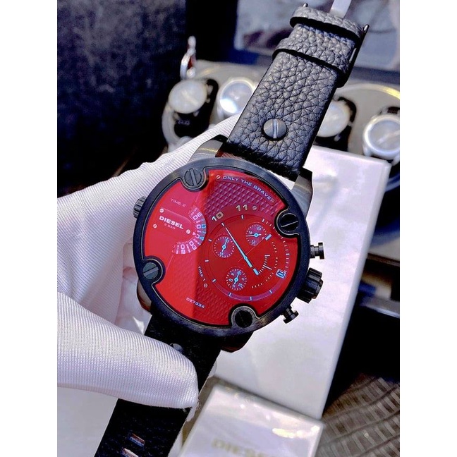 -Đồng hồ nam cao cấp Diesel DZ7259 Little Daddy-Auth- Luxury diamond watch
