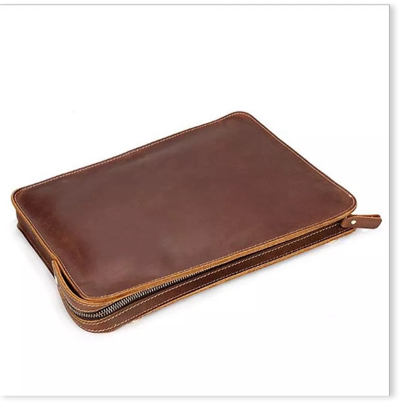 🆕 Túi da bò thật handmade ELEGANT DEMEANOR dành cho iPad, Macbook ️🆓🇸 🇭 🇮 🇵️ #7