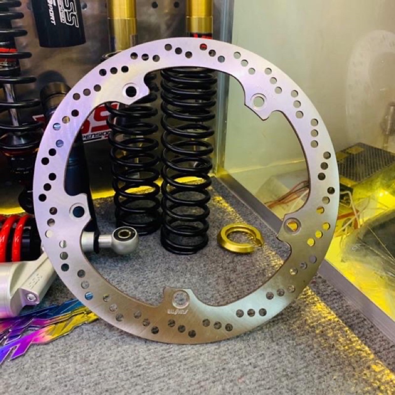 Đĩa thắng trước / sau Raider & satria mẫu zin