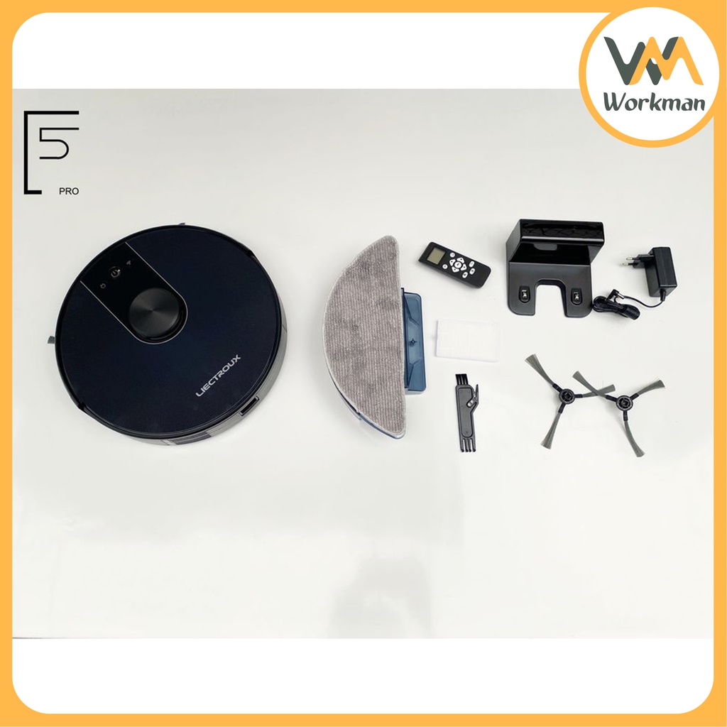 Robot Hút Bụi, Lau Nhà Liectroux F5 Pro - Thương Hiệu Đức - HÀNG CHÍNH HÃNG