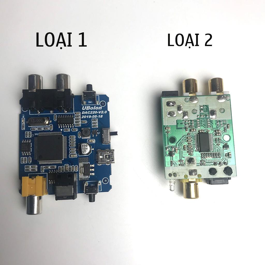 Thiết bị chuyển đổi Converter Quang sang âm thanh cao cấp DAC220 Coaxial to Audio R/F -dc3673