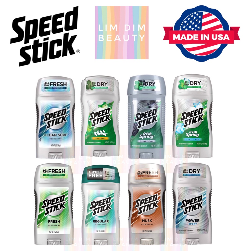 Lăn Khử Mùi nam Speed Stick 85g - Made in USA