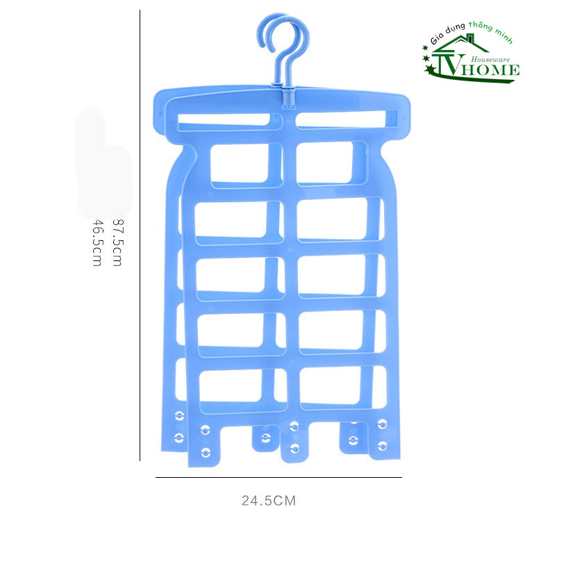 Mắc phơi gối, gấu bông nhanh khô ráo, không bị biến dạng