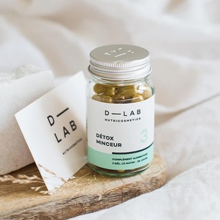 Viên Uống Detox Thanh Lọc Cơ Thể, Đào Thải Mỡ Thừa D-LAB Pháp - Viên Uống Detox Minceur Pháp