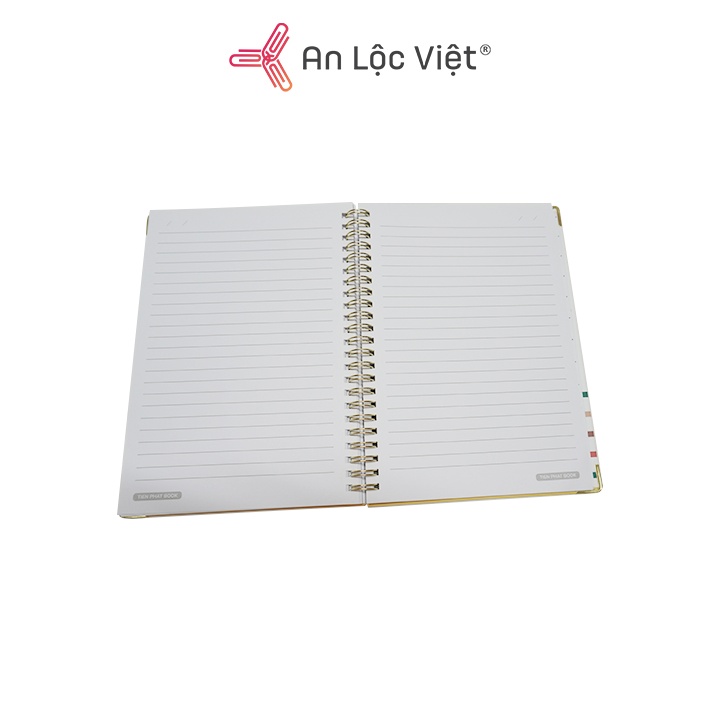 Sổ lò xo Signature A5 phong cách simple 140 trang