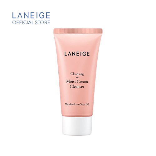 [Mã FMCGMALL -8% đơn 250K] [HB Gift] Sữa rửa mặt Moist Cream Cleanser 30Ml Laneige | BigBuy360 - bigbuy360.vn