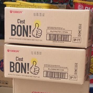 Bánh Ăn Sáng C'est Bon Thùng 10 gói