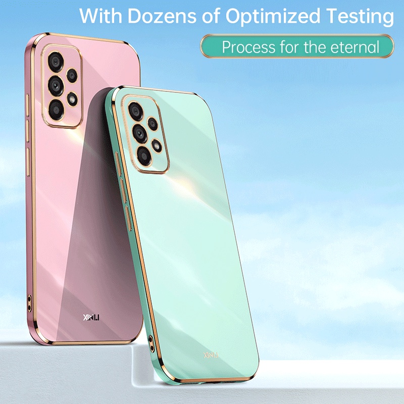 Ốp điện thoại chống sốc thời trang cho Samsung Galaxy A23 A53 A73 A33 5G A13 4G