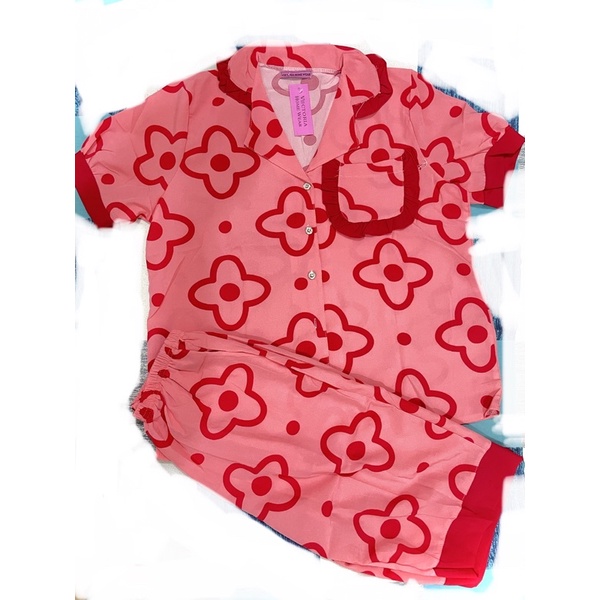 Bộ Pijama Lụa Mango cao cấp lửng 40-54kg