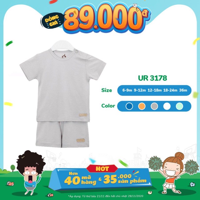 Bộ sale Uala 89k