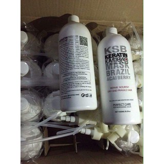 Hấp Dầu Keratin Kasibao KSB 1000ml Hấp Siêu Bóng Mượt