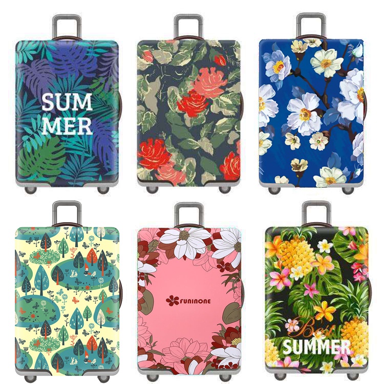 Vỏ Bọc Bảo Vệ Va Li Kéo Chất Liệu Dày Co Giãn Chống Bụi Có Thể Giặt Sạch