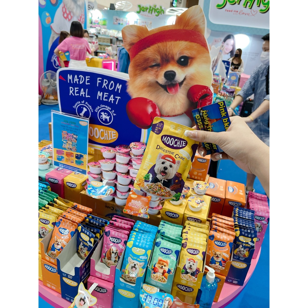Pate chó Moochie Tăng cường Sức Khỏe 85g⚡ Nội Địa Thái Lan⚡ NHẬP TRỰC TIẾP THÁI LAN.