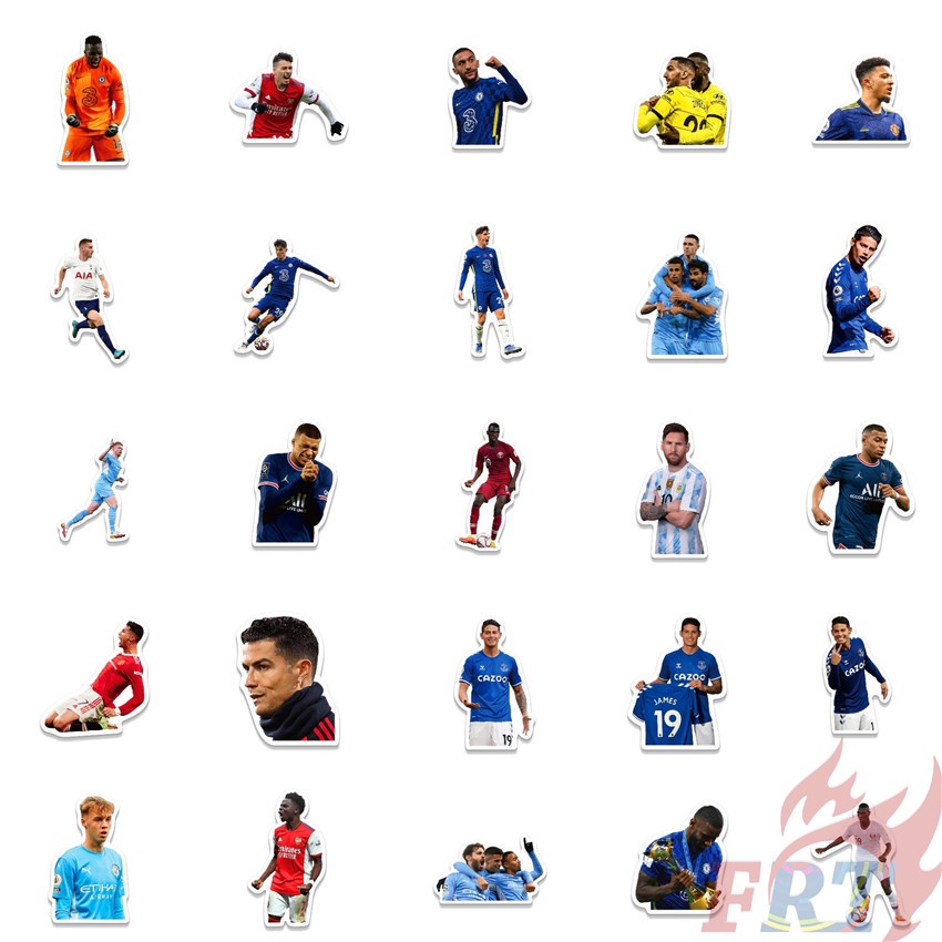 Bộ 100 Cái ❉ Sticker Dán Trang Trí Hình Quả Bóng Đá Xinh Xắn ❉ Sticker Doodle Dán Trang Trí Thời Trang Đa Ứng Dụng