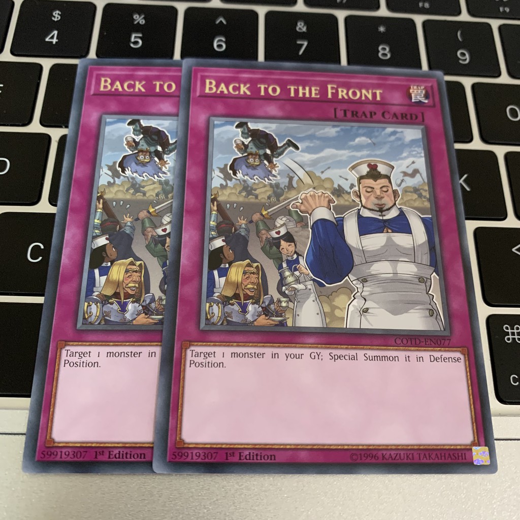 [EN-JP][Thẻ Bài Yugioh Chính Hãng] Back to the Front