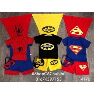 Set Siêu anh hùng bé trai