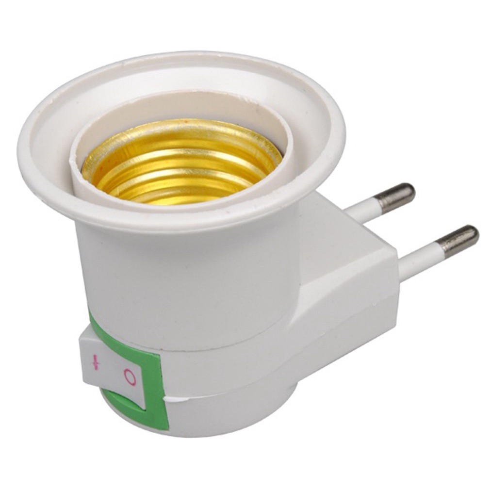 Chuôi đèn E27 Yeelight có công tắc tiện lợi phích cắm 2 chấu