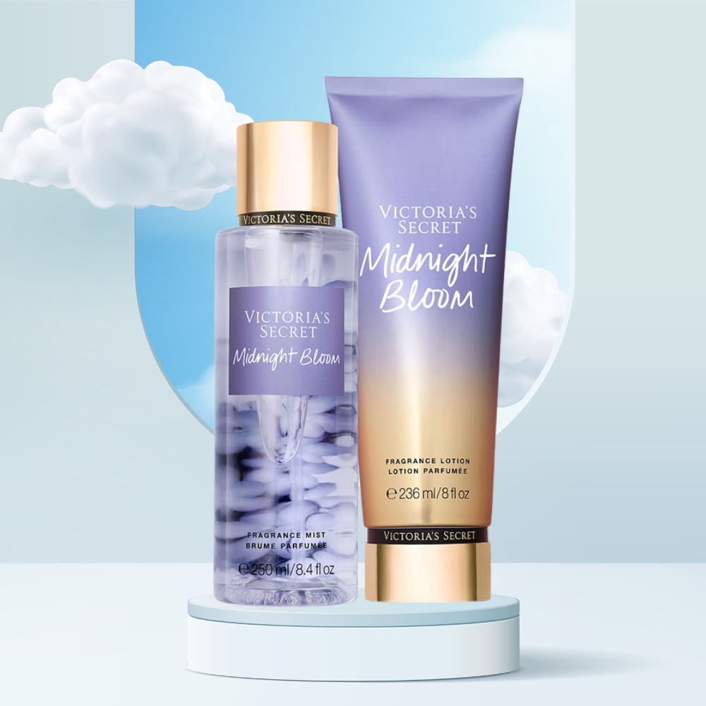 Xịt Thơm Toàn Thân Victoria Secret Midnight Bloom 250ml Hương Thơm Dịu Dàng
