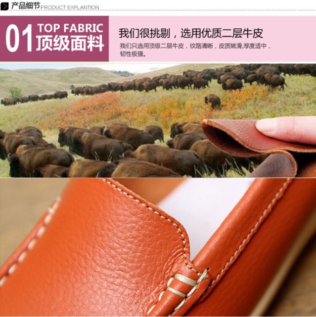 Giầy lười da thật nữ | BigBuy360 - bigbuy360.vn