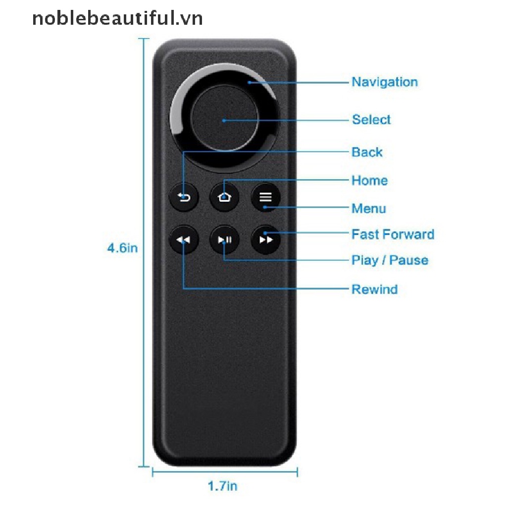 Điều Khiển Từ Xa Cx3 TX6 Cho Amazon Fire Stick TV Box CV98LM