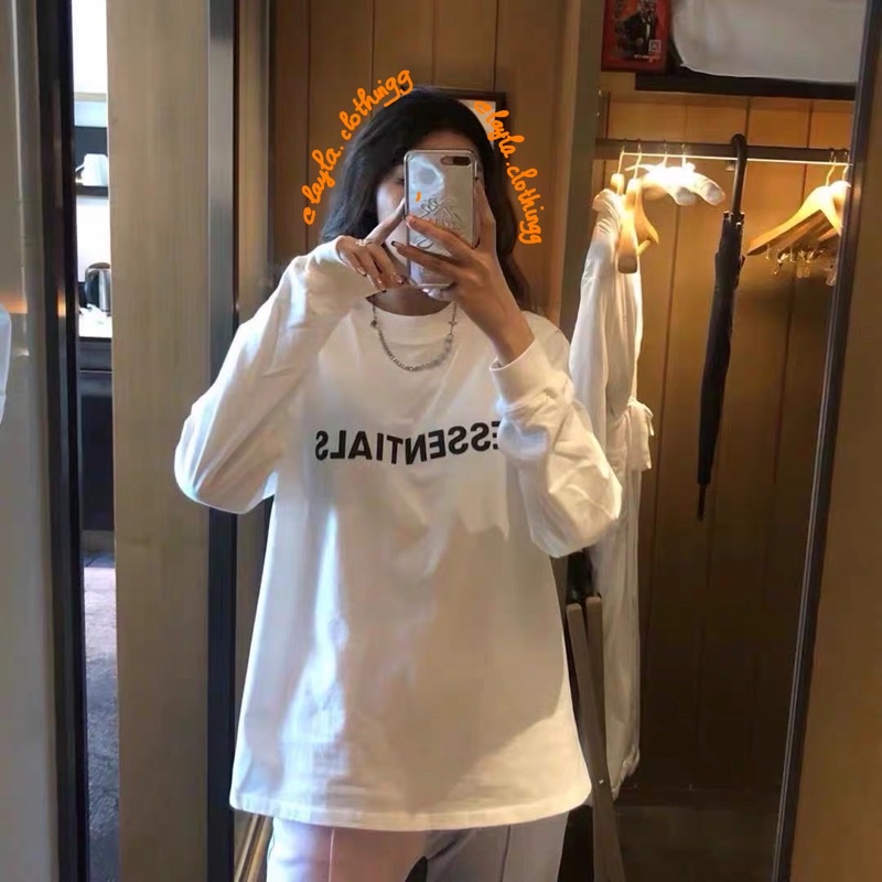 Áo sweater nam nữ form rộng unisex, áo sweater dài tay cotton mềm mịn mã ll20