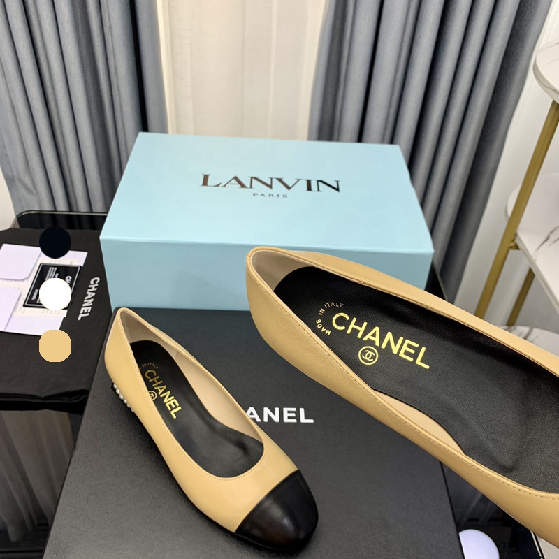 Giày Da Bò Mềm Đế Bằng Phong Cách Hàn Quốc Cho Nữ Size 35-40