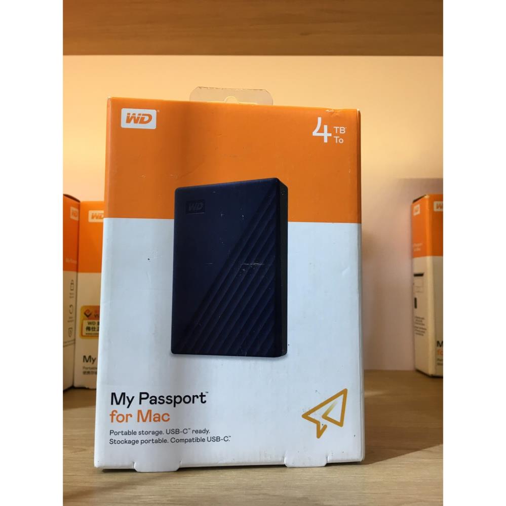 Ổ Cứng Di Động HDD 4TB WD My Passport for Mac USB 3.0