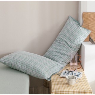 Vỏ gối caro style Hàn Quốc