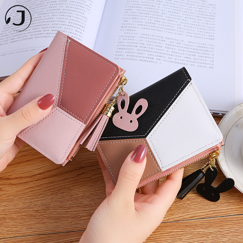 Ví Cầm Tay Dáng Ngắn Da Pu 2 Lớp Thời Trang Cho Phụ Nữ
