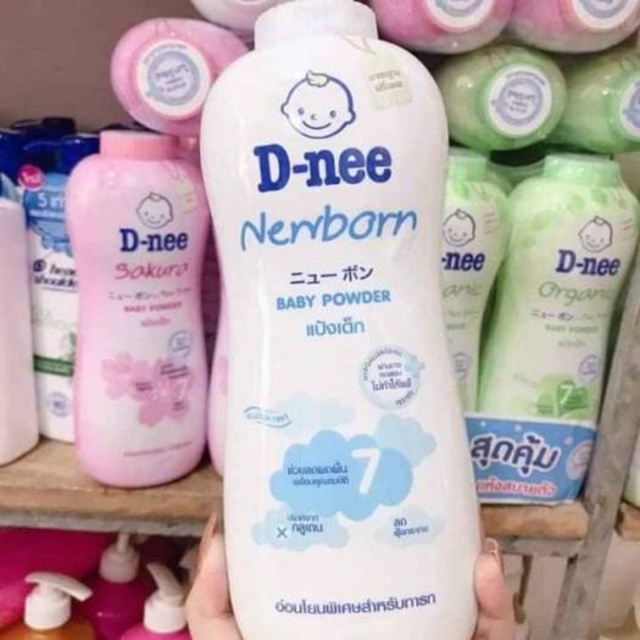 Phấn Rôm Em Bé Dnee Thái Lan D-nee Baby Powder 380g