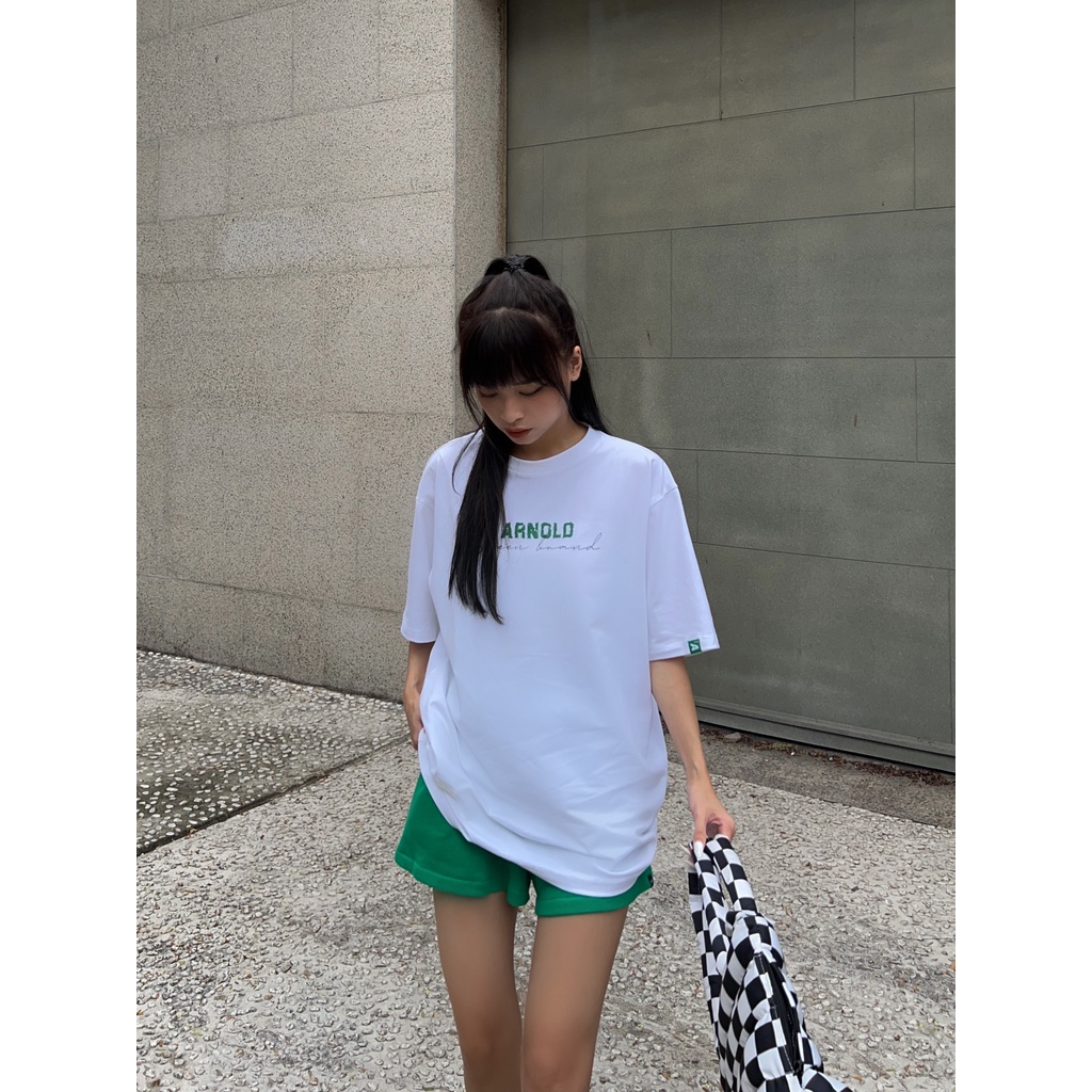 [Mã BMBAU50 giảm 7% đơn 99K] Áo thun nam nữ Form Rộng Tay Lỡ Unisex - Tee Arnold vải cotton 4 chiều - Local Brand | BigBuy360 - bigbuy360.vn