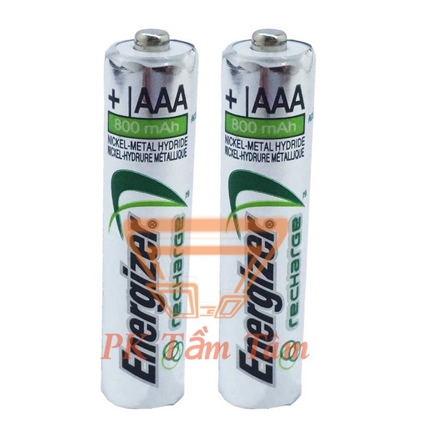 Pin Sạc Energizer AAA 800mAh Vỉ 2 Viên