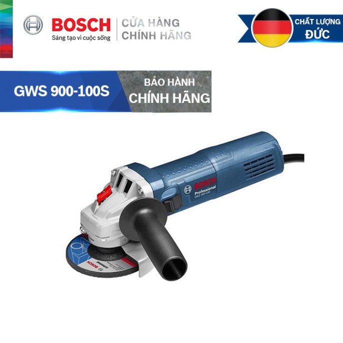 [HÀNG CHÍNH HÃNG] Máy Mài Góc Bosch GWS 900-100S (điều chỉnh tốc độ) MỚI