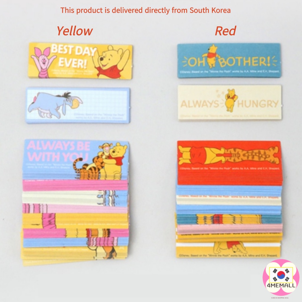 DISNEY  Băng Keo Dán Trang Trí In Hình Winnie The Pooh