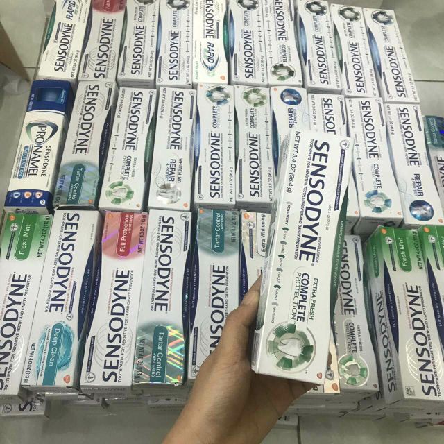 Kem đánh răng Sensodyne nhập Mỹ, Úc