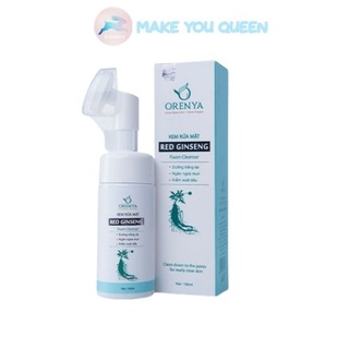 Kem rửa mặt nhân sâm đỏ Hàn Quốc Red Ginseng Orenya 150ml – Make You Queen