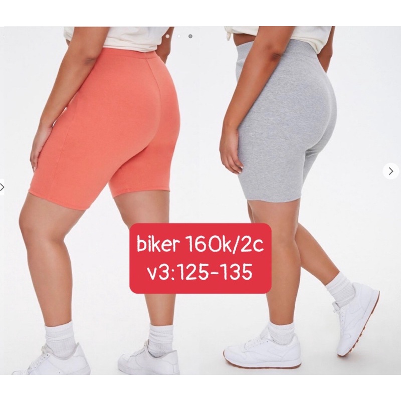 Quần F21 PLUS bigsize biker outlet sale