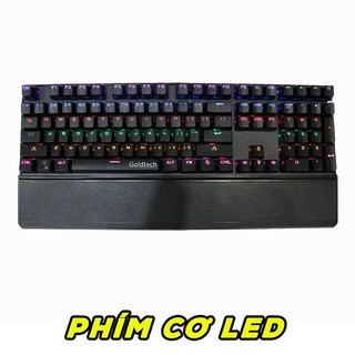 Bàn phím cơ chuyên game giá rẻ Goldtech K25, SW Blue, full box