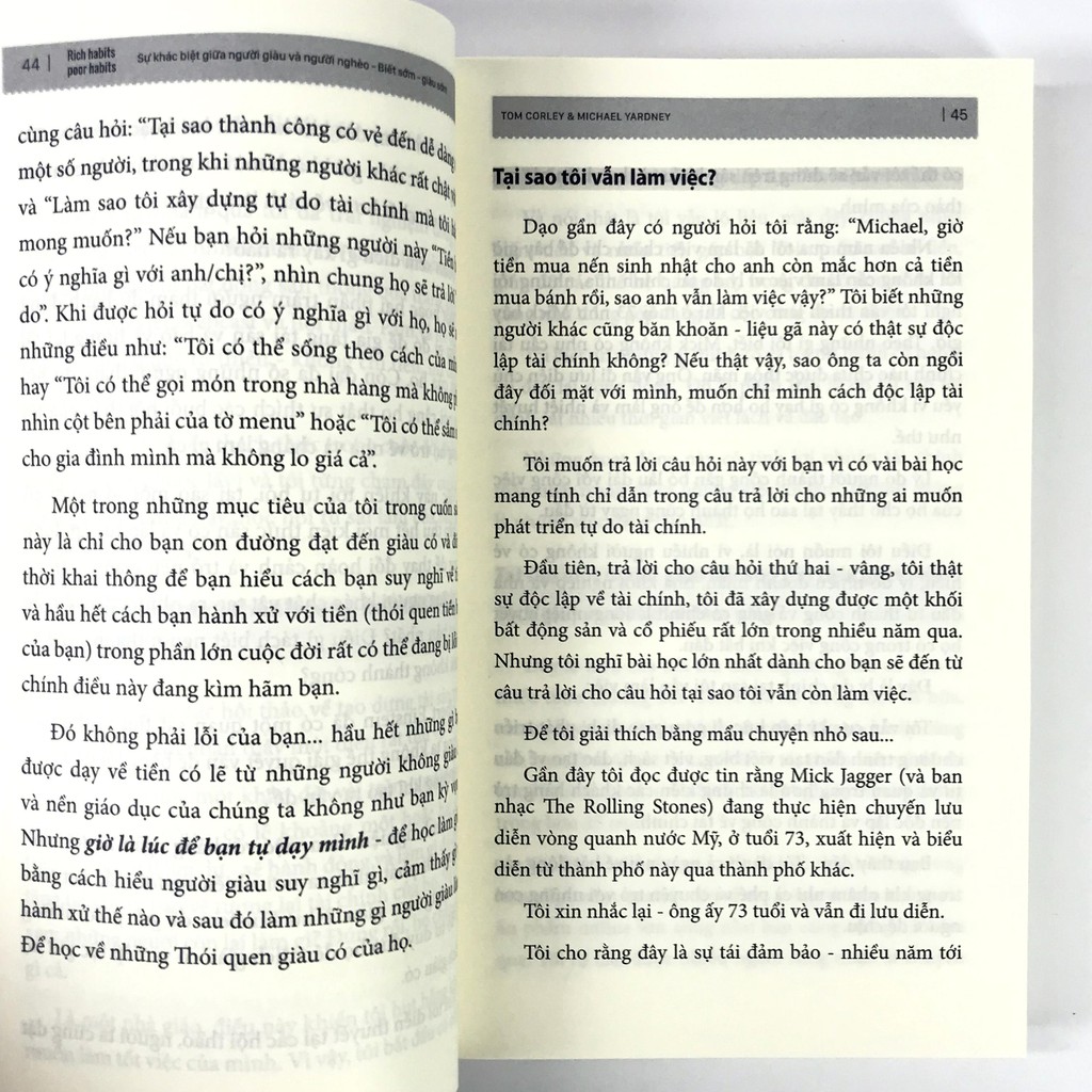 [Sách] - Rich Habits - Poor Habits - Sự Khác Biệt Giữa Người Giàu Và Người Nghèo