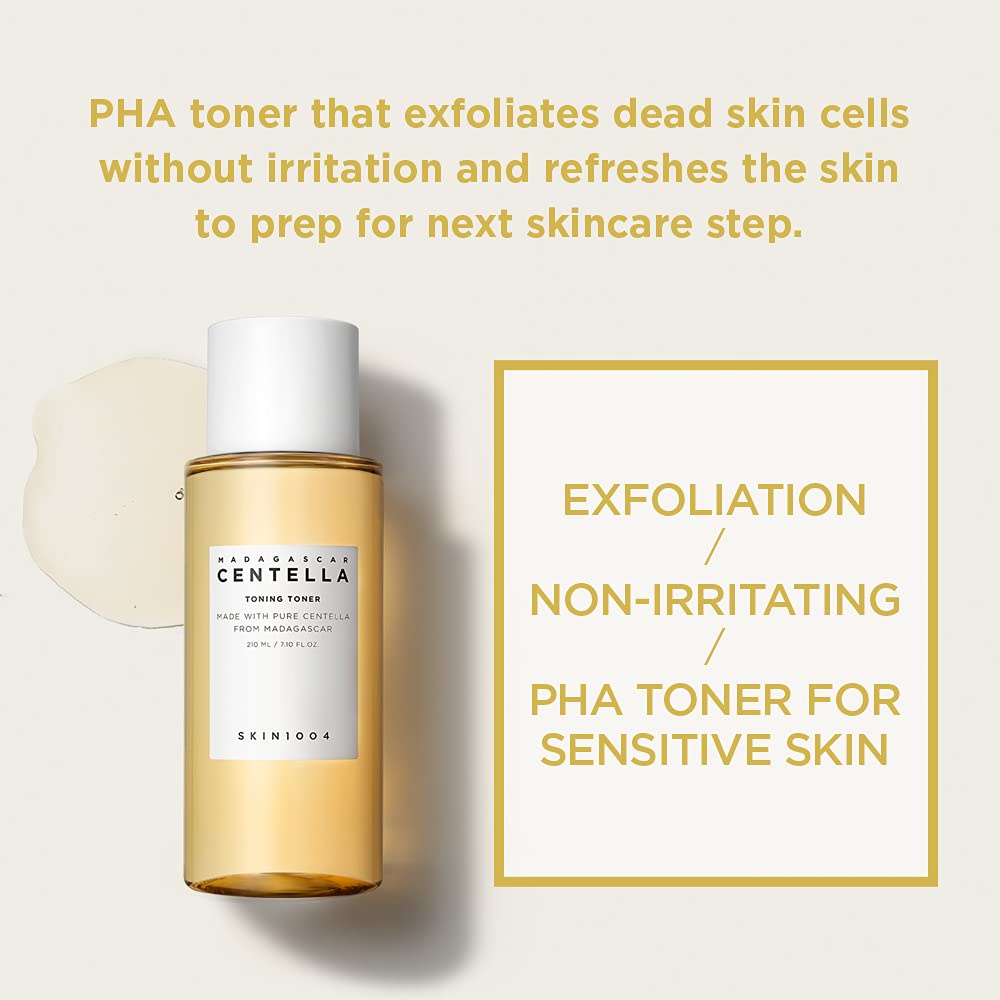 Nước Hoa Hồng Skin1004 Chiết Xuất Rau Má Dịu Nhẹ , Phục Hồi Da Skin1004 Madagascar Centella Toning Toner 210ml