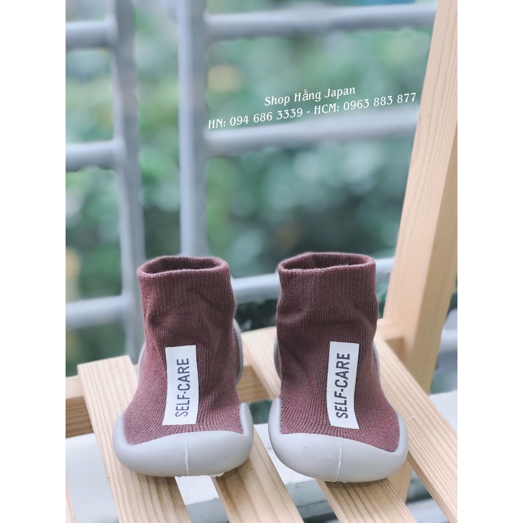 { CHÍNH HÃNG COMFYBABY} Giày bún TRAI/GÁI dạng tất tập đi cho bé  đế cao su chống trượt (Size 20 đến 26)