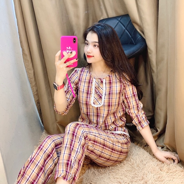 Bộ thô dài - Bộ mặc nhà chính hãng Xinh Fashion TP00928