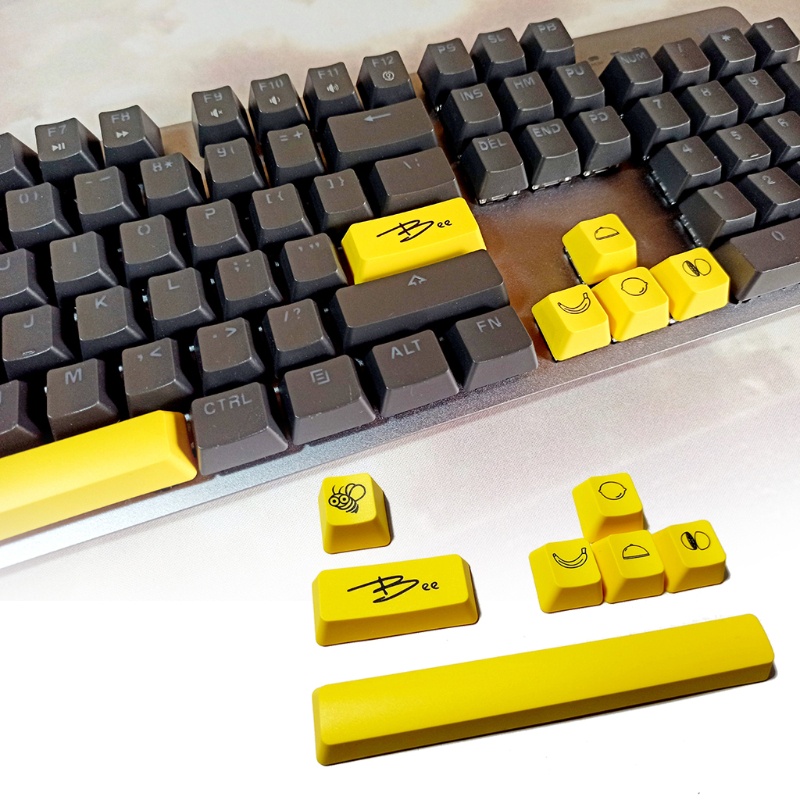 Bàn Phím Cơ IOR 7 Phím PBT 6 25U Nhuộm Màu Độc Đáo