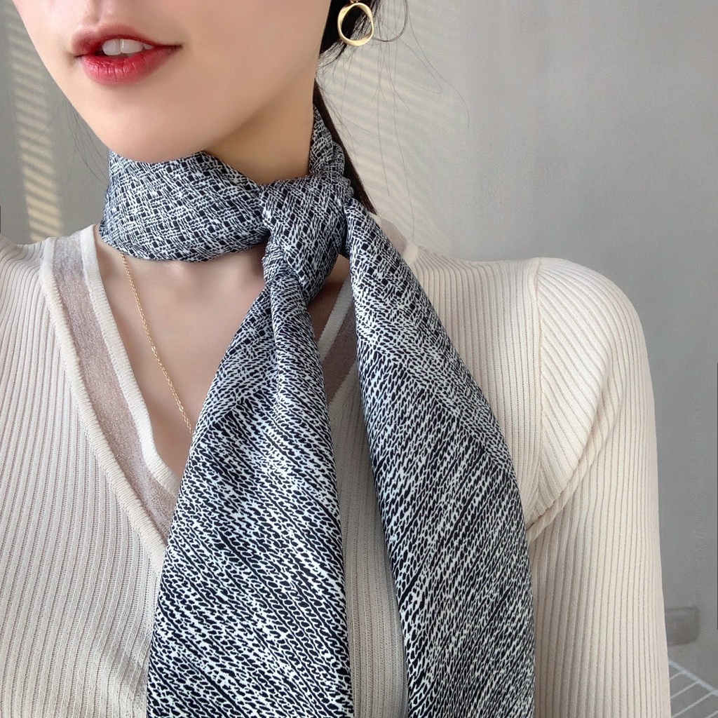 Khăn choàng cổ mềm mại thời trang cho nữ 90cm