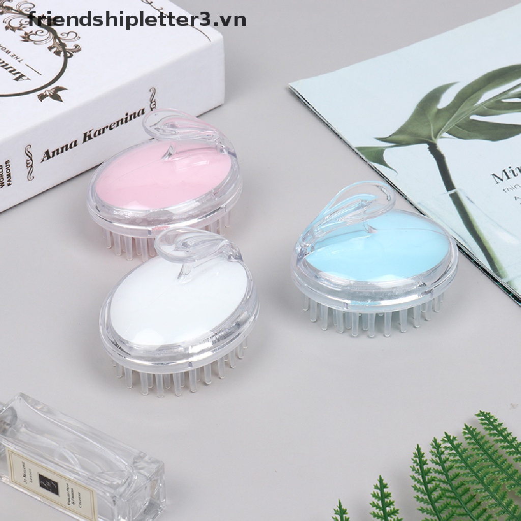 [Hàng mới về] Bàn chải lược mát-xa khi tắm thư giãn tiện lợi